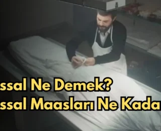 Gassal Ne Demek? Gassal Maaşları Ne Kadar?
